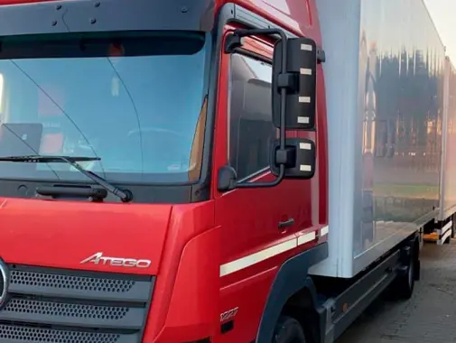 Автопоезд фургон 115 м3, Mercedes Atego 1227 L, 2016 год, г/п 11 тонн - фото 7