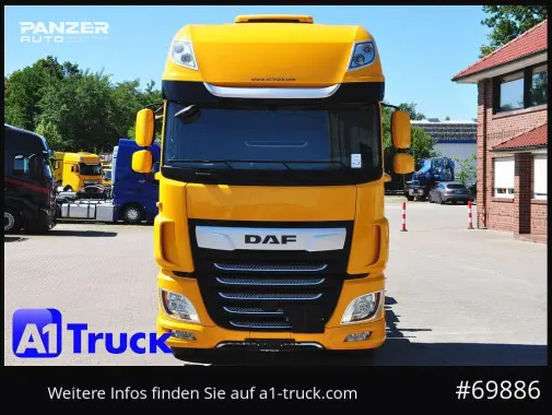Грузовой автомобиль DAF XF 480, 2019 год, 15 тонник, 6x2, контейнеровоз BDF, гидроборт - фото 7