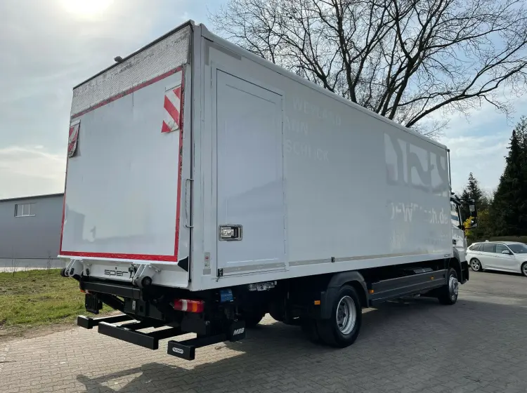 Фургон Mercedes Atego 1221 L, 2015 год, боковая дверь, 18 палет, гидролифт, без пробега по РФ - фото 9