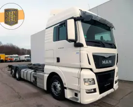 Грузовой контейнеровоз MAN TGX 26.480, 2015 год | photo 0