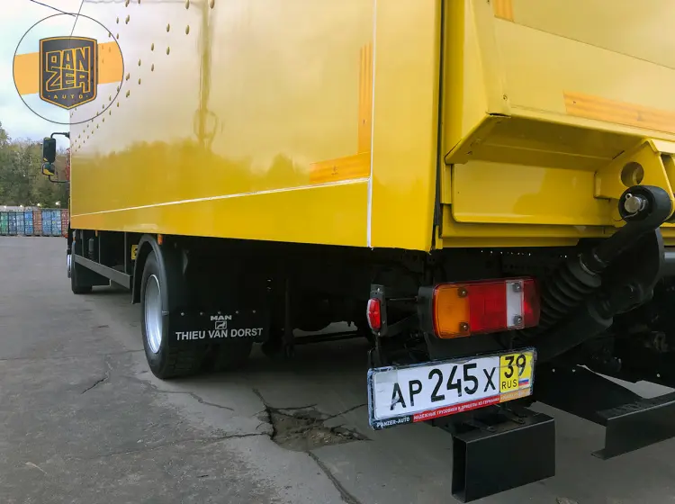MAN TGM 12.250, 12/2012 год, фургон 46 кубов с гидролифтом - фото 11