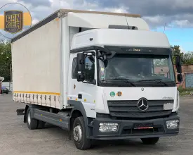 Грузовик тентованный Mercedes Atego 1224, 2014 год | photo 0