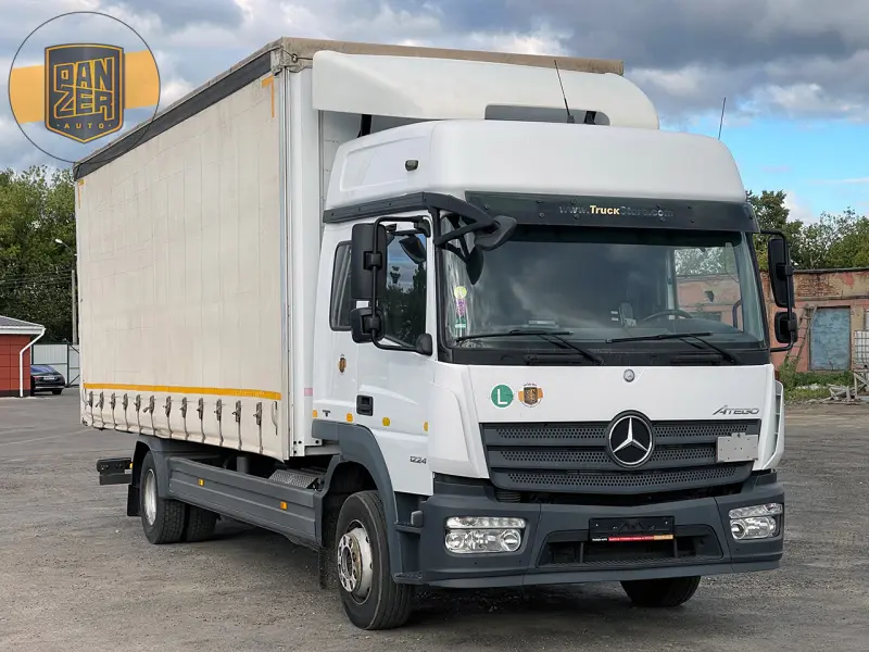 Грузовик тентованный Mercedes Atego 1224, 2014 год | photo 0