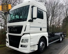 Грузовой контейнеровоз MAN TGX 26.440, 2014 год | photo 0