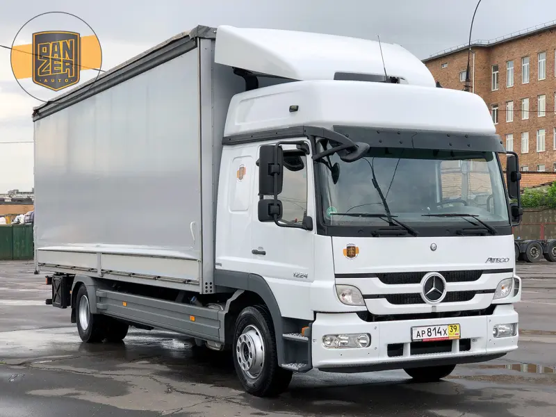 Грузовик тентованный Mercedes Atego 1224, 2013 год | photo 0