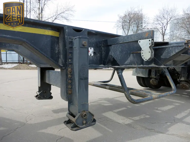 Полуприцеп контейнеровоз, 4 оси, Meusburger SW-480, 2012 год - фото 6