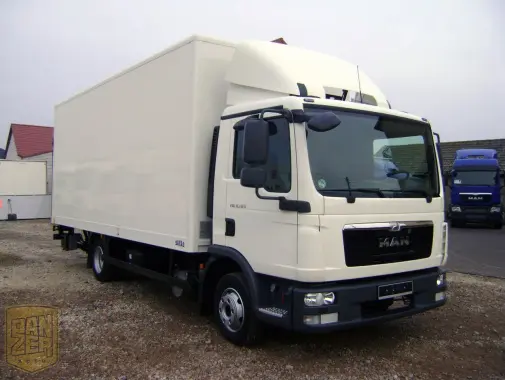 MAN TGL 8.180, 04/2013г, фургон 36м3, гидролифт, кондиционер, состояние нового - фото 6