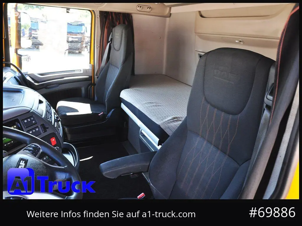 Грузовой автомобиль DAF XF 480, 2019 год, 15 тонник, 6x2, контейнеровоз BDF, гидроборт - фото 3