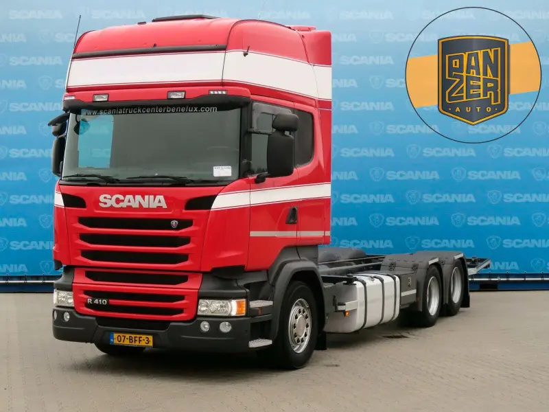 Грузовой контейнеровоз Scania R 410, 2015 год | photo 0