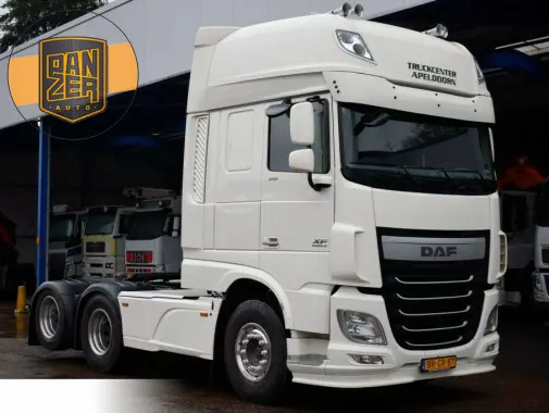 Тягач DAF XF 510 Nordic Edition, 6х2, Super Space Cab, двускатный ленивец сзади, без пробега по РФ - фото-детальных