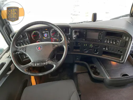 Scania R410, 6х2, 2015 год, штора 61 куб, 20 европалет, без пробега по РФ - фото 4