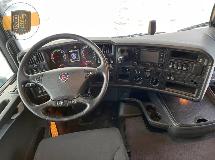 Scania R410, 6х2, 2015 год, штора 61 куб, 20 европалет, без пробега по РФ - фото 4