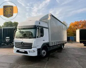 Грузовик тентованный Mercedes Atego 1224, 2016 год | photo 0