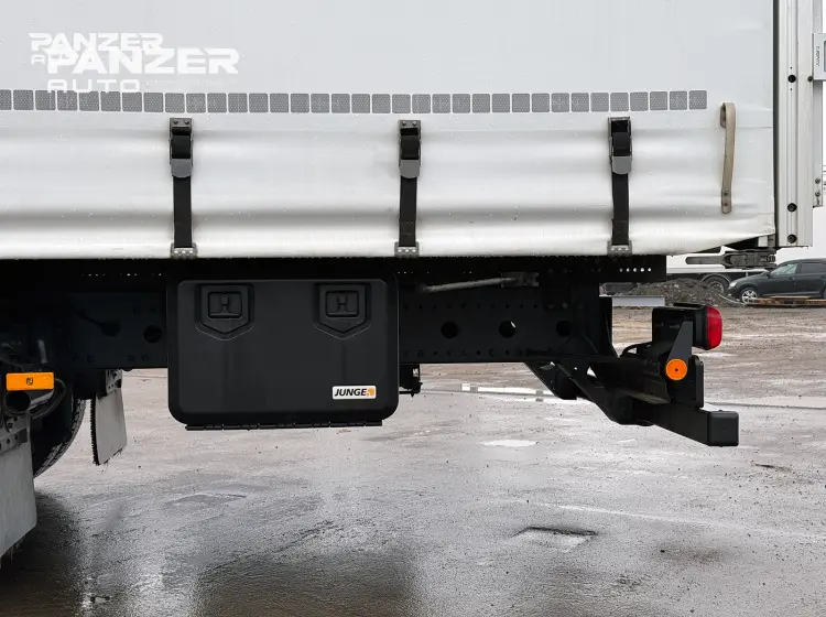 Mercedes Atego 1230, 2019 год, штора 46 кубов, ворота - фото 16
