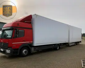 Автопоезд Mercedes Atego 1227 115 кубов, 2016 год | photo 0