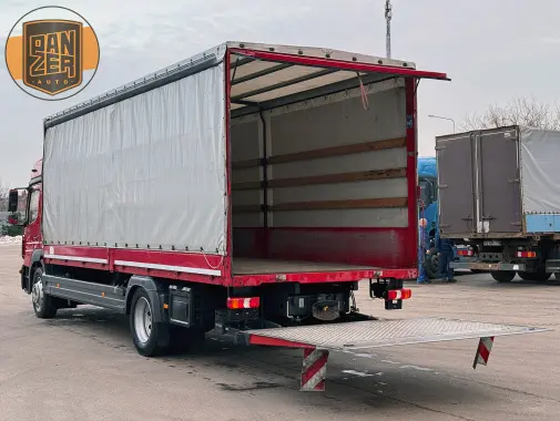Mercedes Atego 1223, 2018 год, штора-борт 44 м3, гидроборт купить из Германии 43