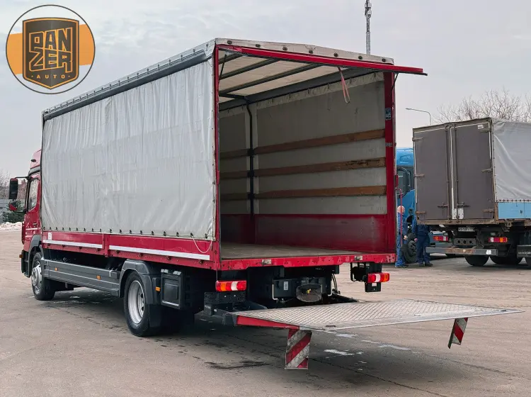 Mercedes Atego 1223, 2018 год, штора-борт 44 м3, гидроборт купить из Германии 43
