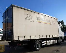 Грузовик тентованный Mercedes Actros 1841, 2010 год | 1