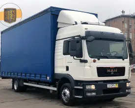Грузовик тентованный MAN TGM 12.250, 2012 год | photo 0
