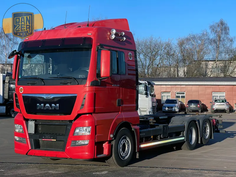 Грузовой контейнеровоз MAN TGX 26.440, 2015 год | photo 0