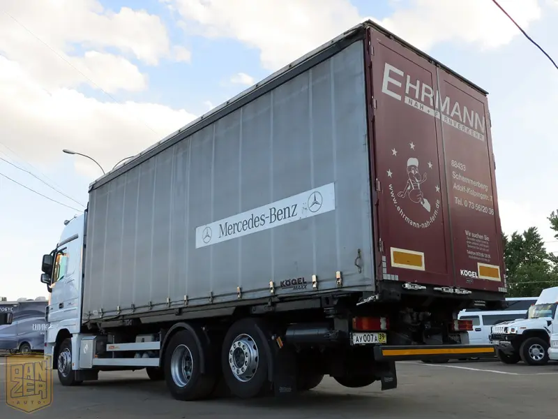 Грузовик тентованный Mercedes Actros 2544, 2011 год | photo 1