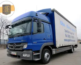 Грузовик тентованный Mercedes Atego 1222, 2011 год | photo 0
