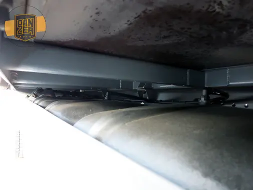 Mercedes Atego 1229, автопоезд 120 м3, 2013г, сквозная загрузка, г/п 12т - фото 16