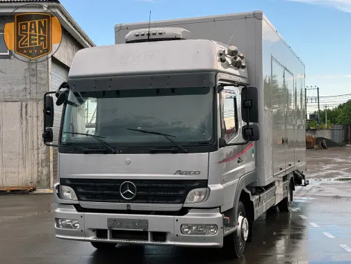 крытый автовоз мерседес атего 822, 2009 год, спальник 20