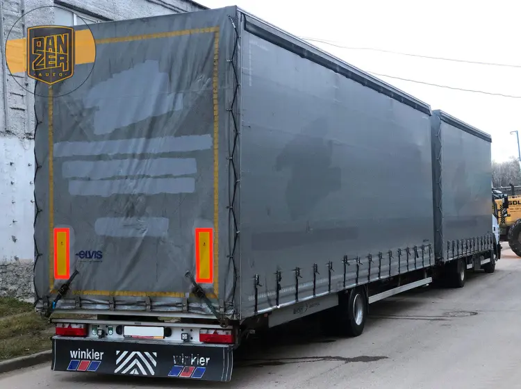 Автопоезд 120 кубов штора, Мерседес Атего 823, 2015 год, без пробега по РФ - фото 9