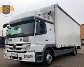 Грузовик тентованный Mercedes Atego 1229, 2011 год | 0