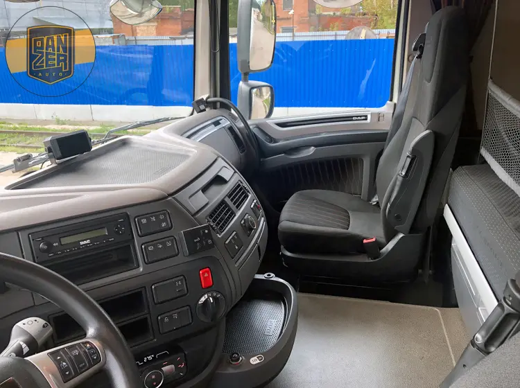 Контейнеровоз БДФ, DAF XF 480 из Германии, 2018г, Super Space Cab, г/п 16т - фото 18