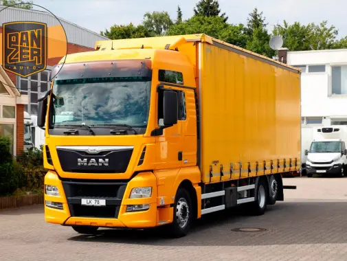 MAN TGX 26.440 штора 60 кубов, 2015 г, все виды загрузки, 20 палет, без пробега по РФ - фото