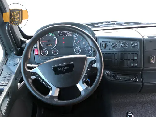 MAN TGL 12.250, 2012г, штора-борт 62 м3, ворота, 2 спальника - фото 4