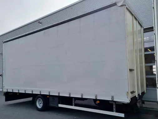 Автопоезд 120 кубов штора с воротами, МАН ТГЛ 12.250, 2016 год, без ПЛАТОНа, без пробега по РФ - фото 2
