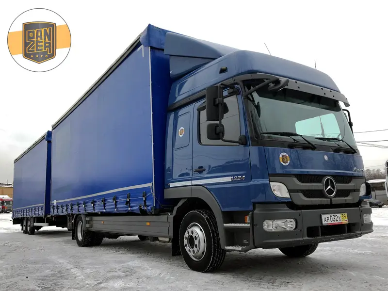 Автопоезд Mercedes Atego 1224 120 кубов, 2013 год | photo 0