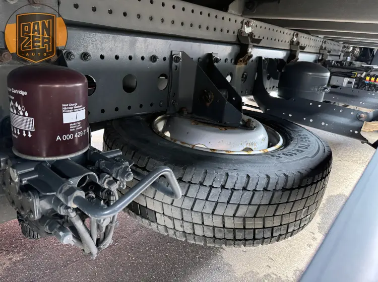 mercedes atego 1224, 2018 год, фургон 50 кубов, гидроборт 12