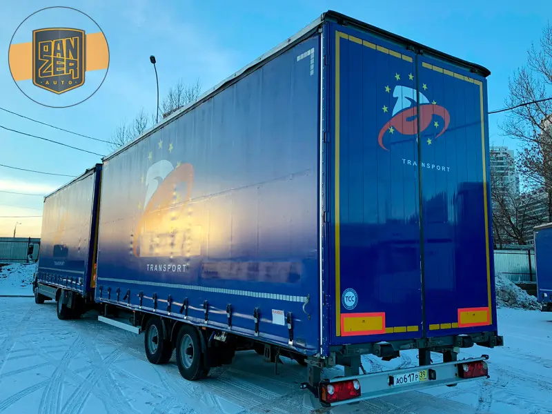 Автопоезд Mercedes Atego 1229 120 кубов, 2014 год | photo 1