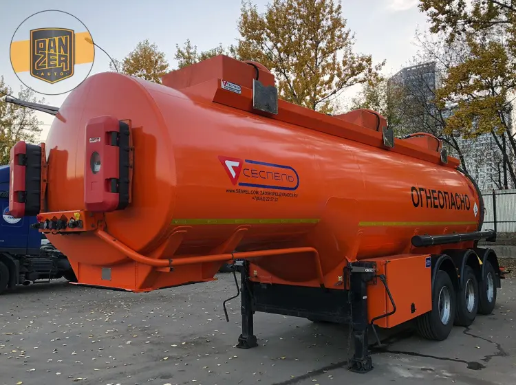 Полуприцеп-цистерна Сеспель, 28м3 для светлых нефтепродуктов - фото 8