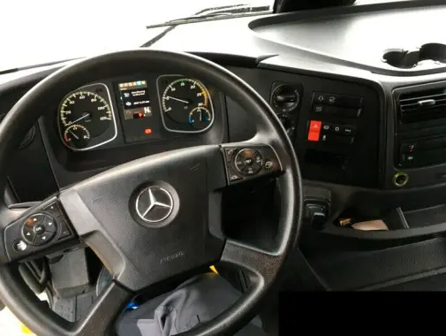 Mercedes Atego 1230L NEW, 12/2015 год, штора 47 м3, гидролифт, пробег 159 тыс.км - фото 4