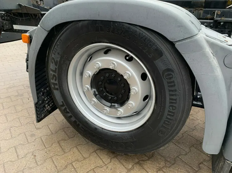 MAN TGX 26.480 контейнеровоз низкорамный BDF из Германии, 2015 г, кабина XLX, г/п 16т - фото 12