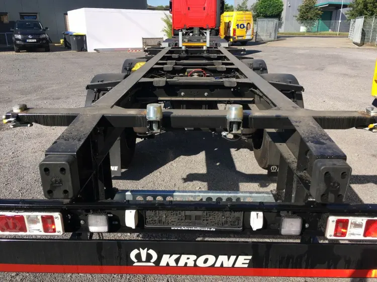 Прицеп контейнеровоз БДФ Krone ZZW 18, новый - фото 4