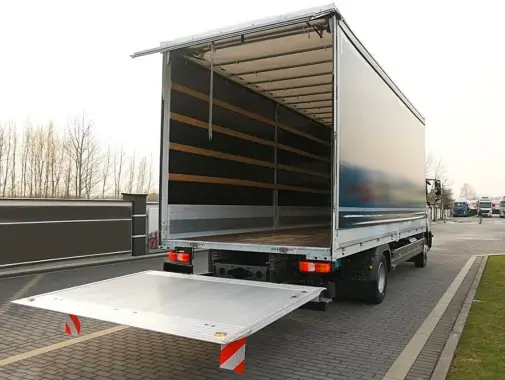 Mercedes Atego 1224 L нового поколения, 2015 год, штора-борт 50 м3, гидролифт, высокая кабина - фото