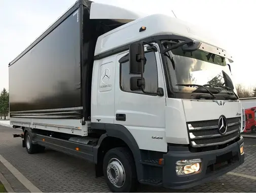 Mercedes Atego 1224 L нового поколения, 2015 год, штора-борт 50 м3, гидролифт, высокая кабина - фото 8