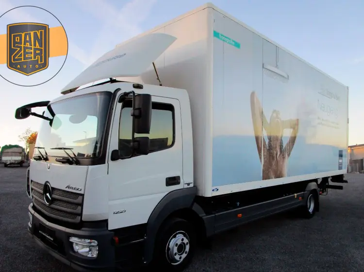 Mercedes Atego 1221 L NEW, 2015 год, фургон 47 м3, высота 2.67м, гидролифт - фото