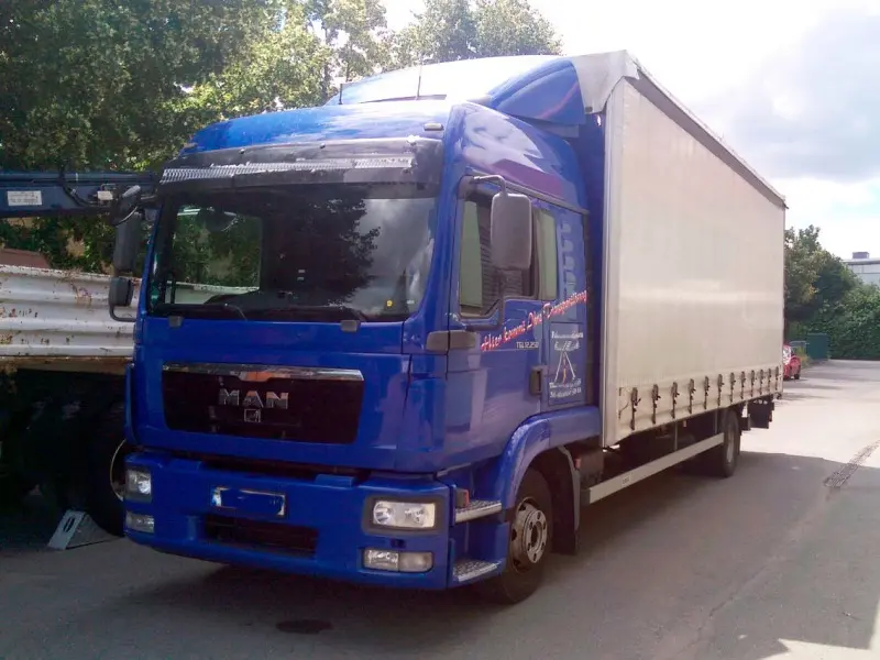 Грузовик тентованный MAN TGL 12.250, 2013 год | photo 0
