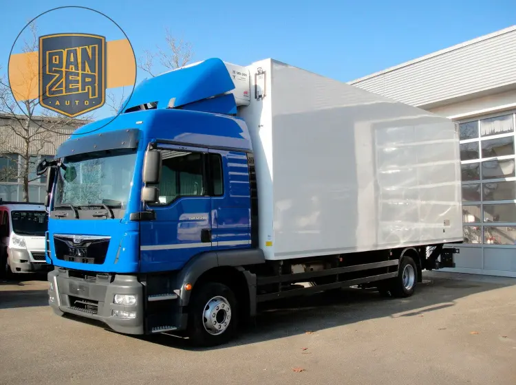 Рефрижератор MAN TGM 12.290 LL, 2014г, высокая кабина, гидролифт, без пробега по РФ - фото