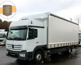 Грузовик тентованный Mercedes Atego 1230, 2015 год | photo 0