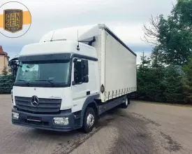 Грузовик тентованный Mercedes Atego 1224, 2014 год | photo 0