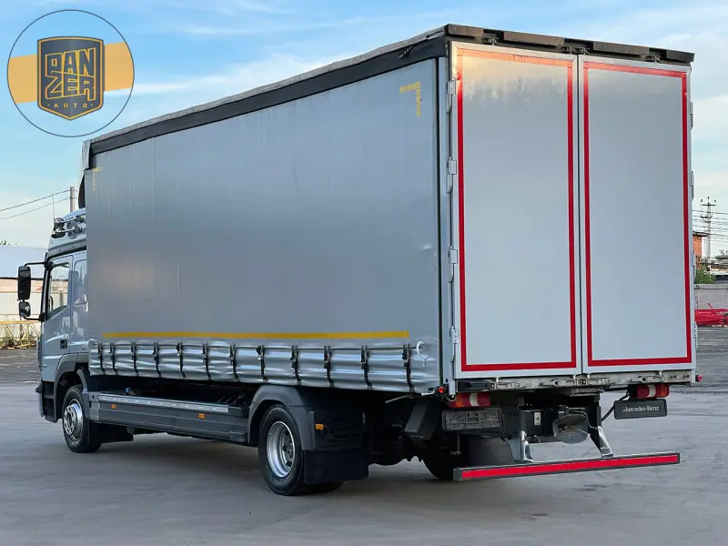 Грузовик тентованный Mercedes Atego 1230, 2014 год | photo 1