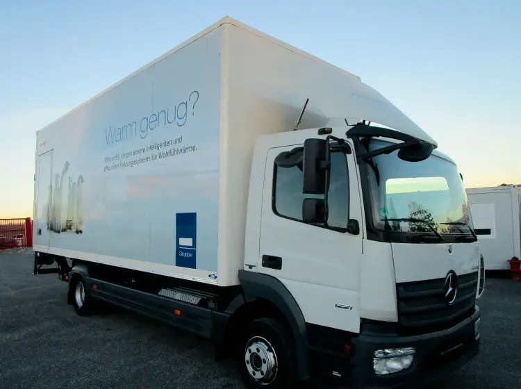 Mercedes Atego 1221 L NEW, 2015 год, фургон 47 м3, высота 2.67м, гидролифт - фото 8